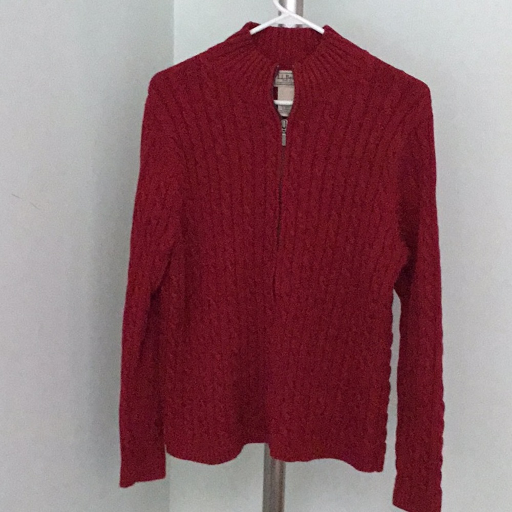 L.L. bean women’s cable sweater